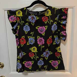 Nooworks Floral Top Size Medium